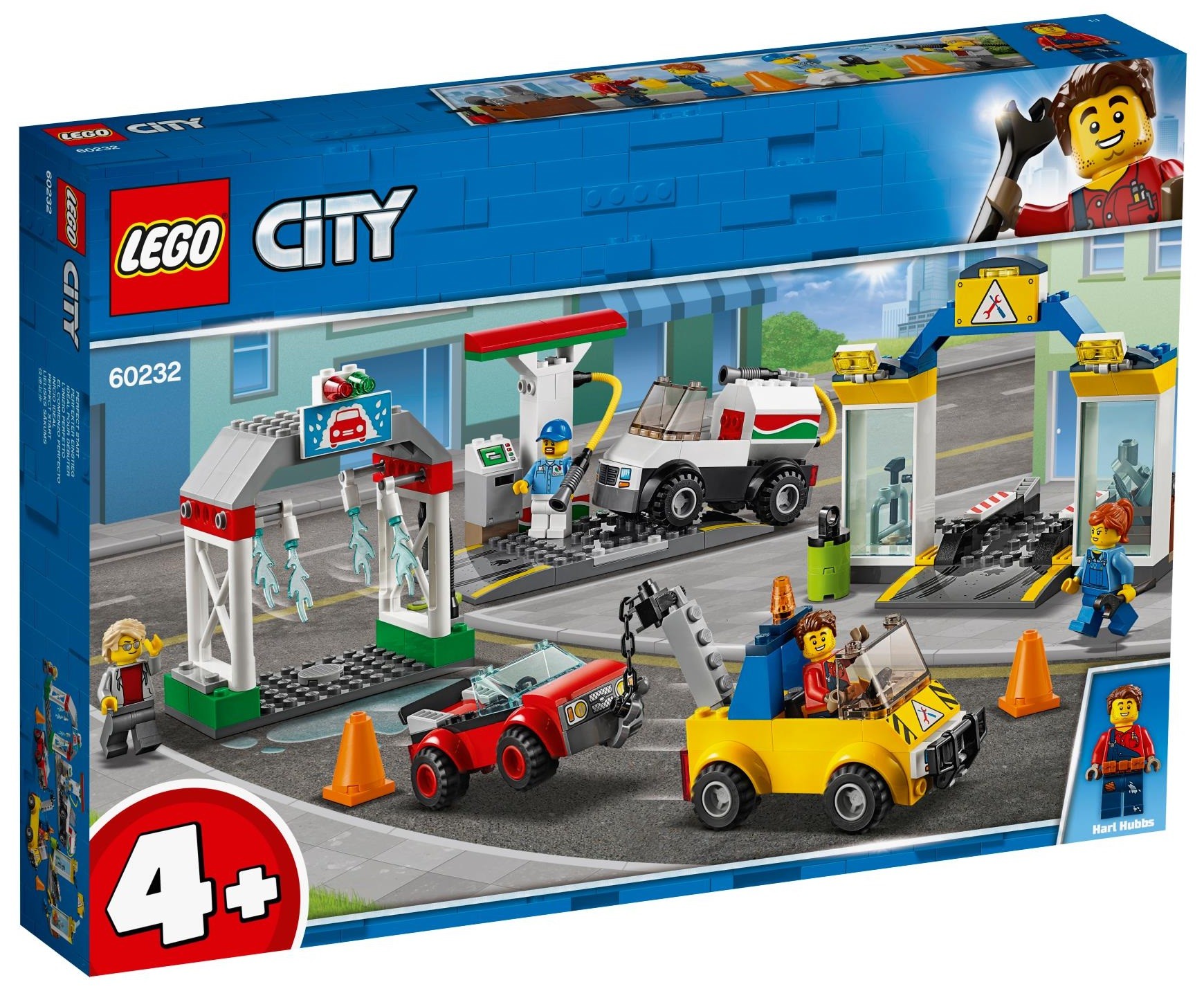 Конструктор LEGO CITY Автосервіс 4 роки+, 234 деталі 60232 [60232] на ...