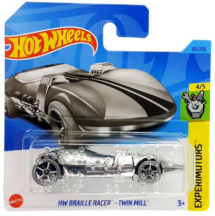 Базова машинка 1:64 Hot Wheels HW Braille Racer - Twin Mill [HKK74