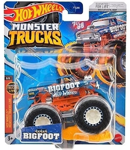 Машинка Hot Wheels Monster Trucks 1:64 Bigfoot [HNW26] на Bobas.ua