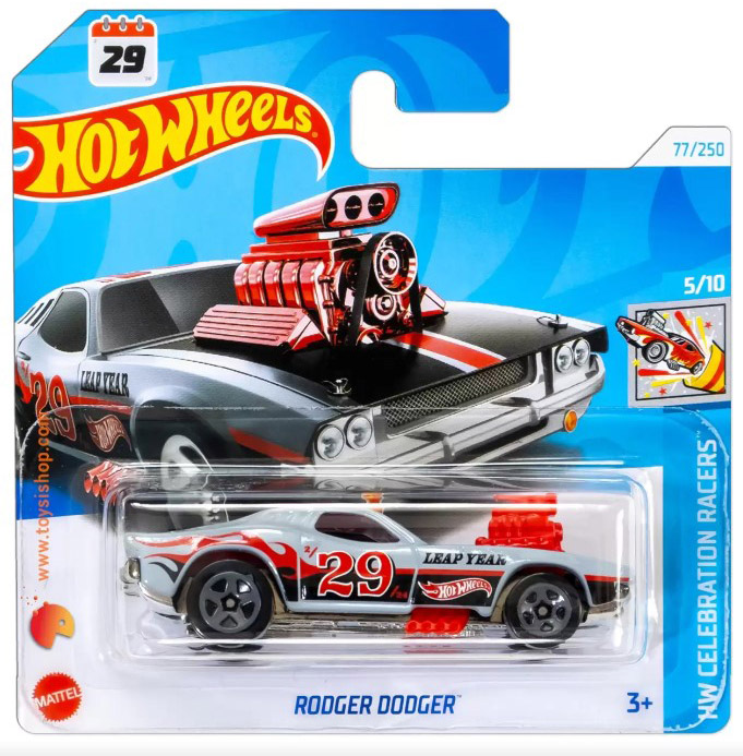 Базова машинка 1:64 Hot Wheels Rodger Dodger [HRY99] на Bobas.ua